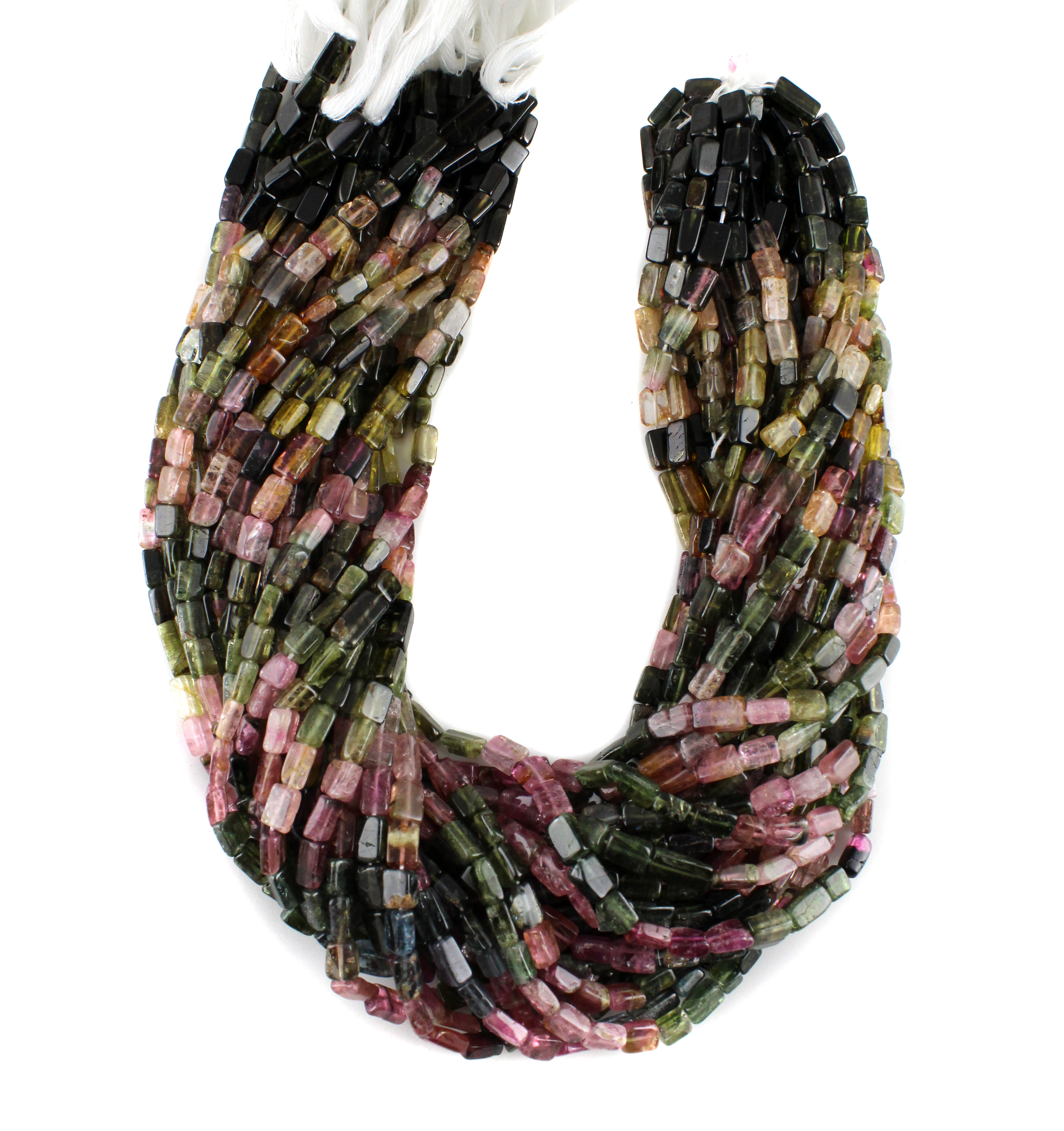 Tourmaline Square Beads