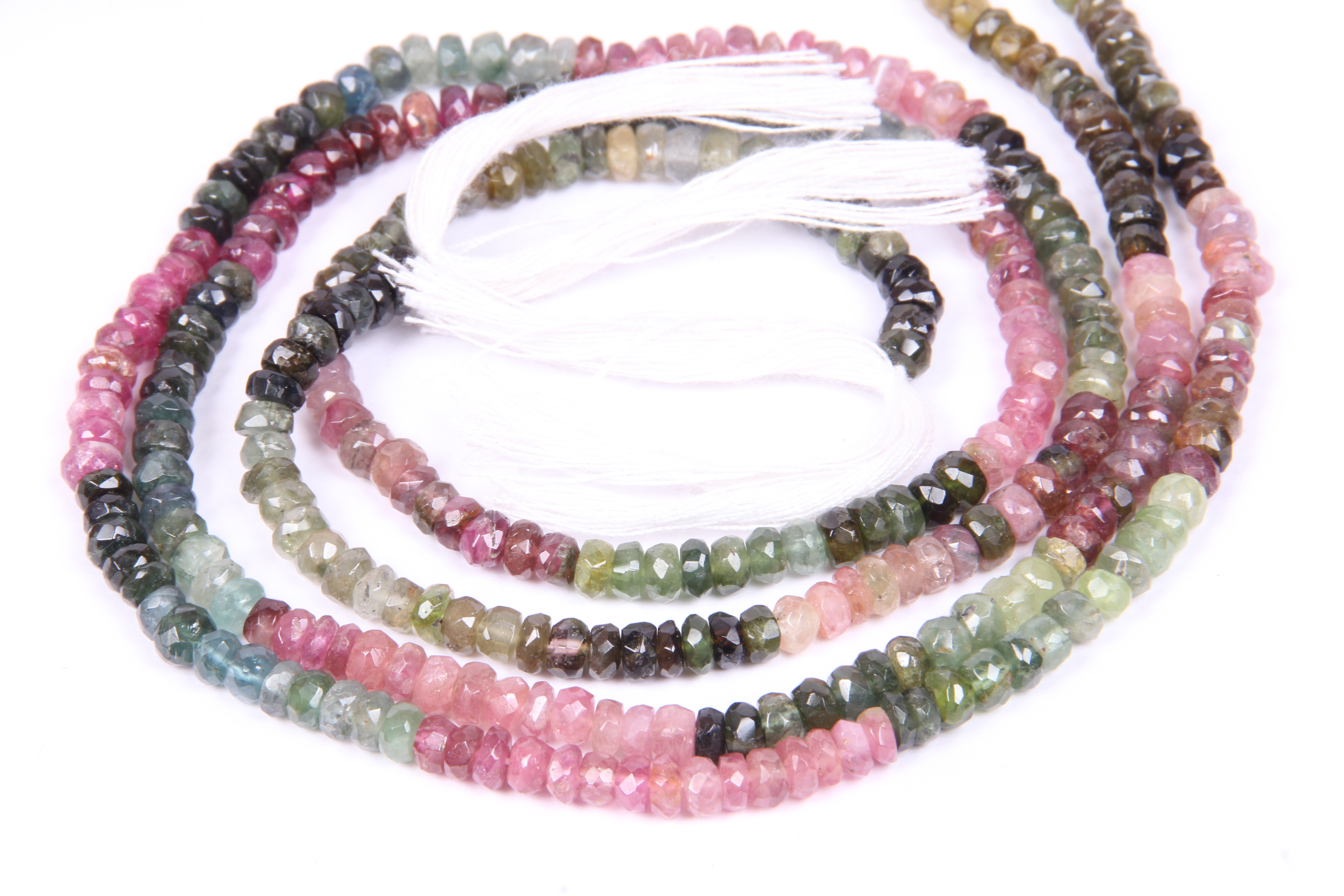 Tourmaline Faceted Beads