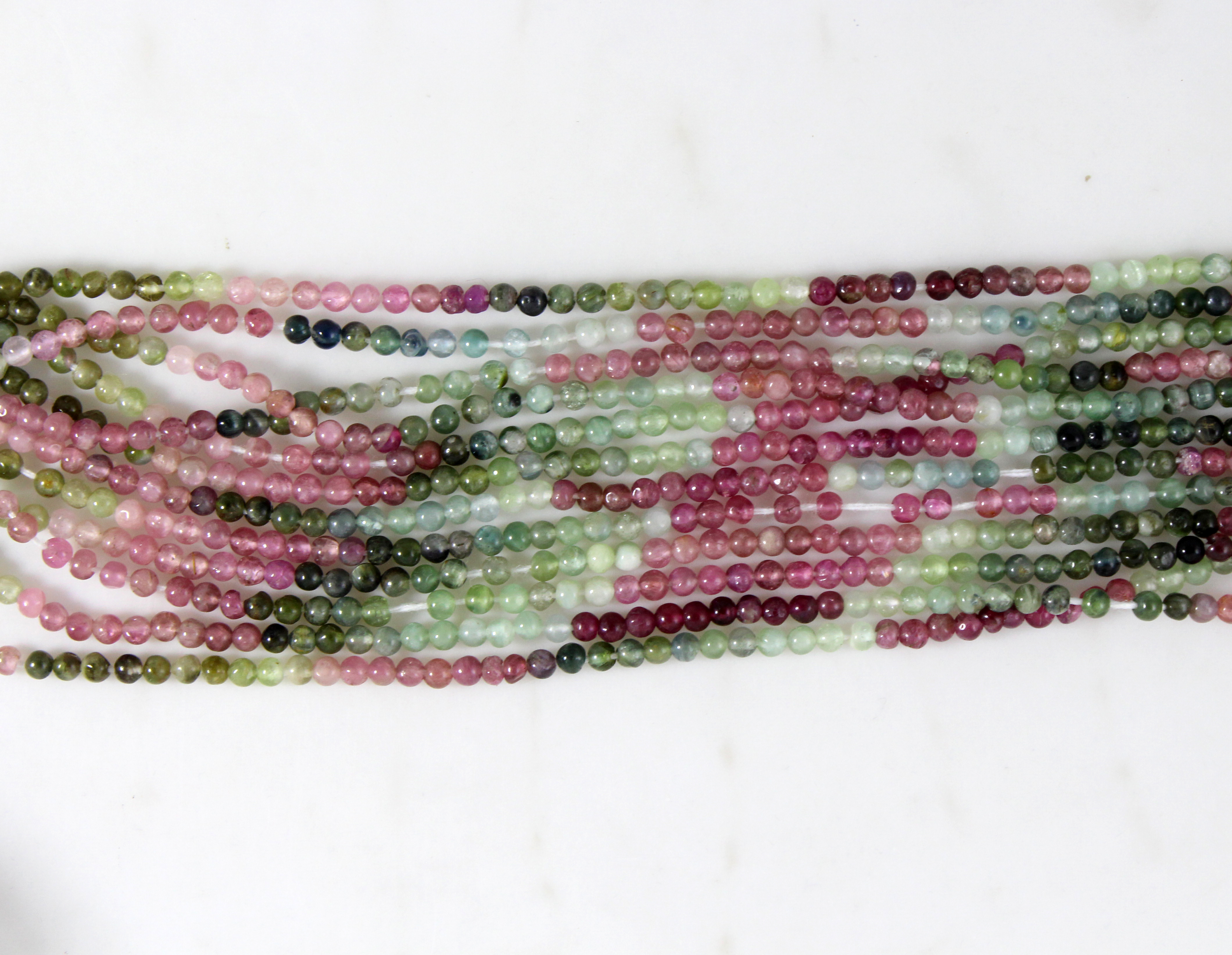 Tourmaline Plain Beads