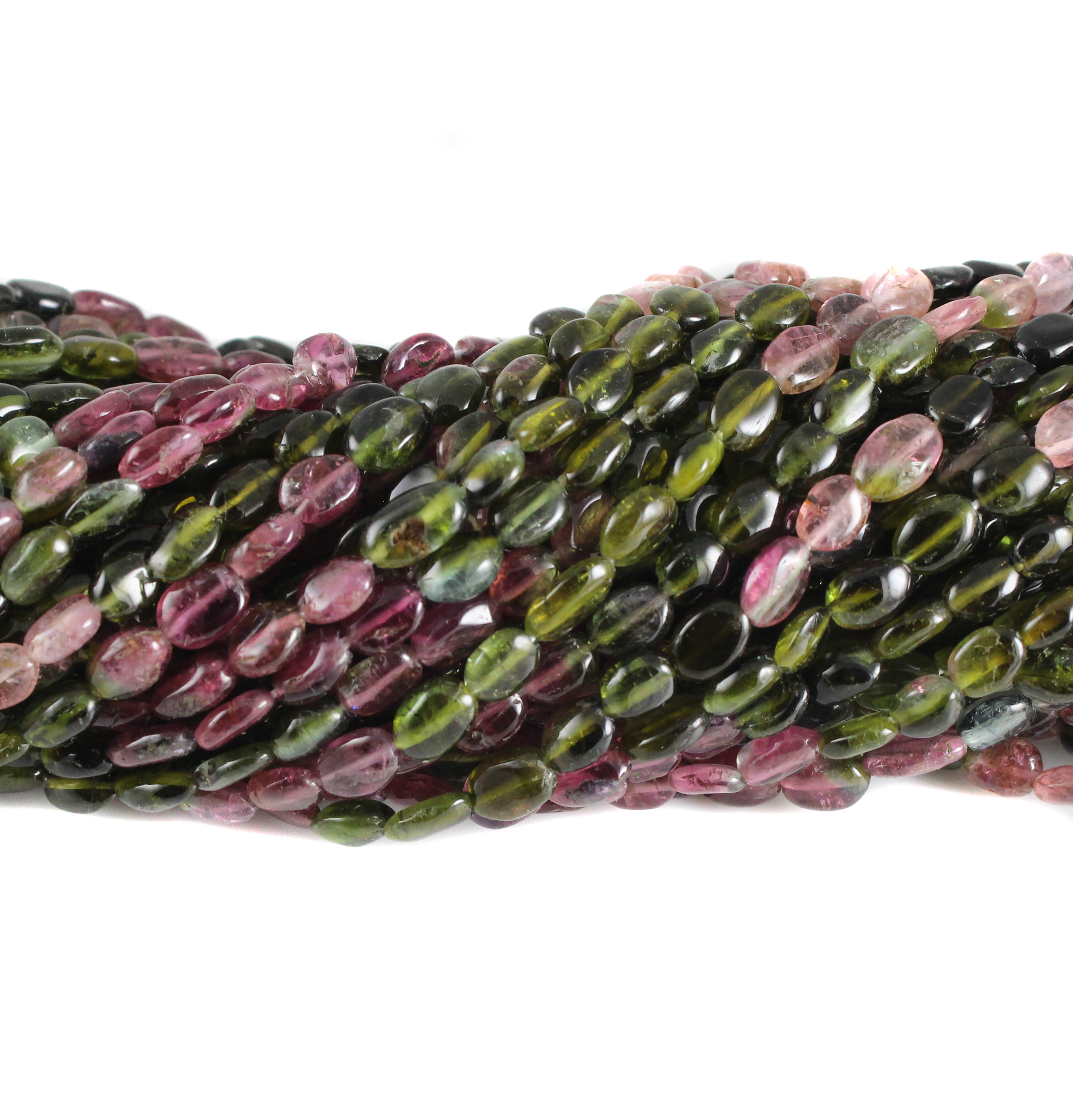 Tourmaline Small Oval Beads