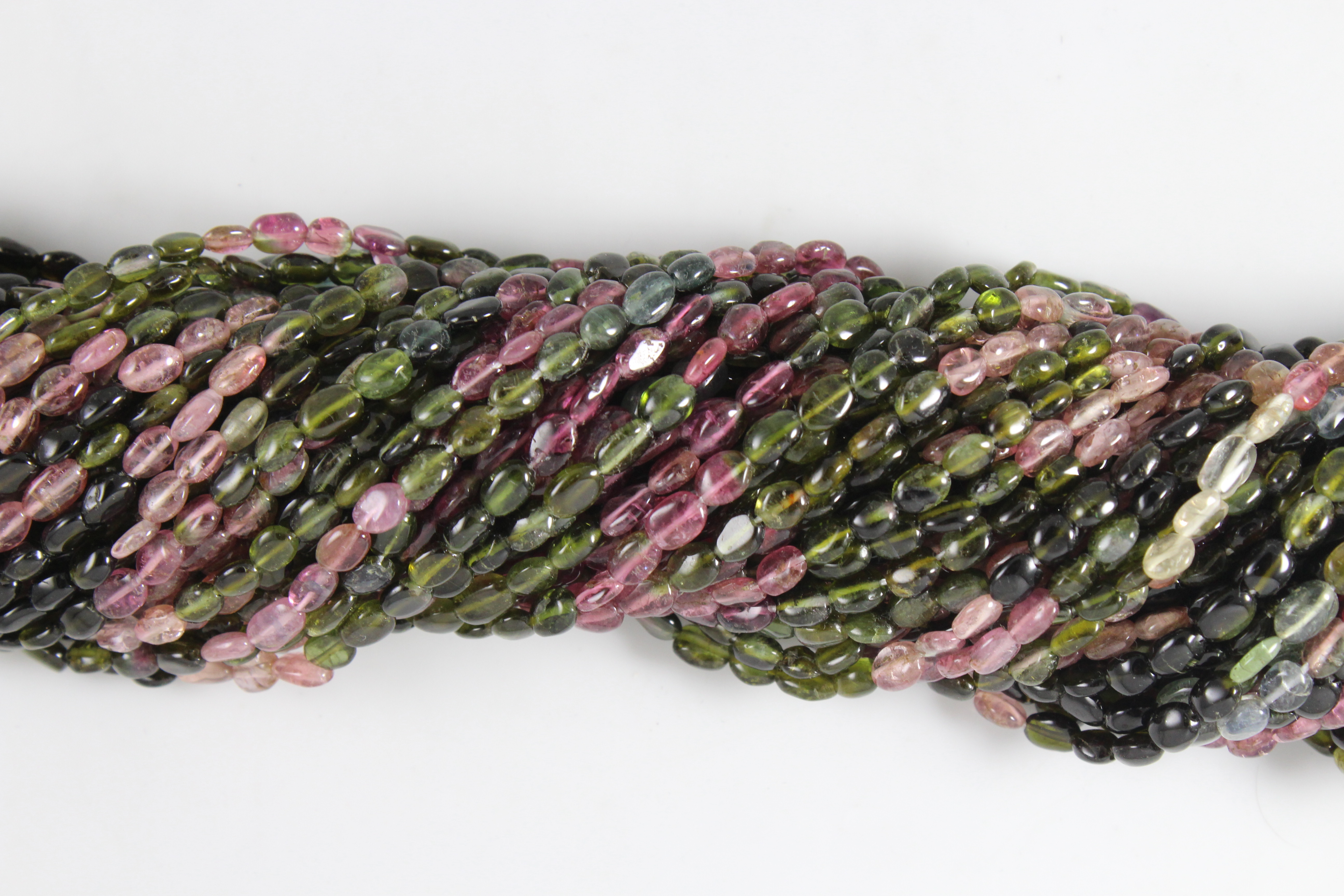 Tourmaline Small Oval Beads