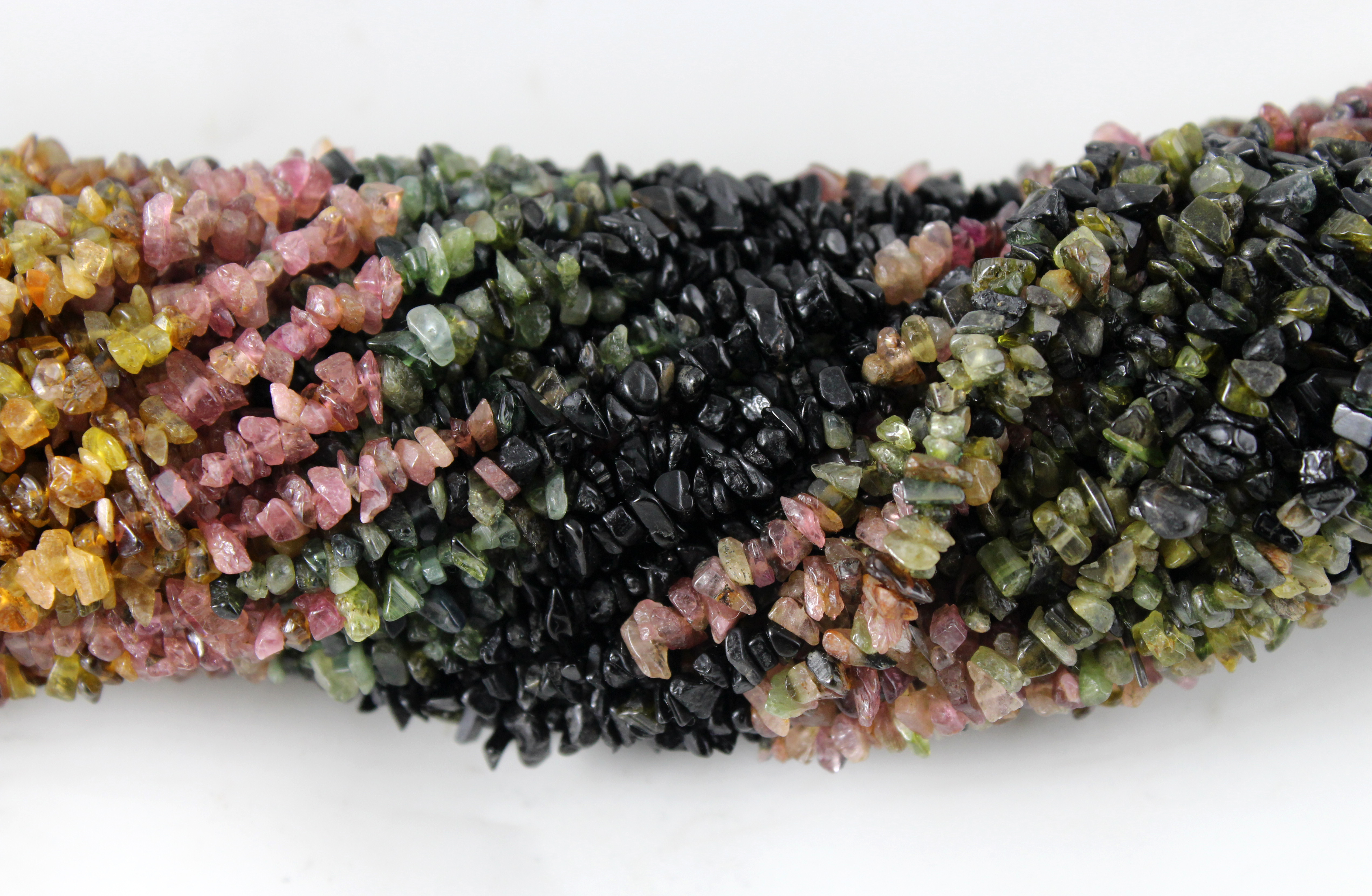 Multi Tourmaline Beads