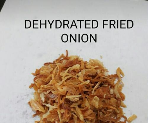 Dehydrated Fried Onion - A Grade Quality, Light Brown Color | Dried, Fried & Raw Processing, 6 Months Shelf Life, Trust Seal Certified