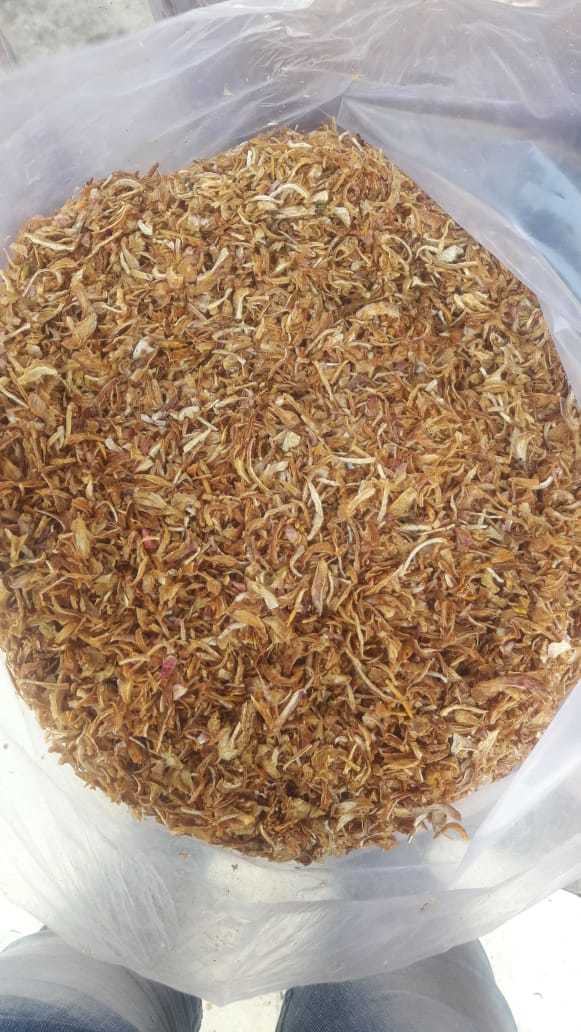 Dehydrated Fried Onion - A Grade Quality, Light Brown Color | Dried, Fried & Raw Processing, 6 Months Shelf Life, Trust Seal Certified