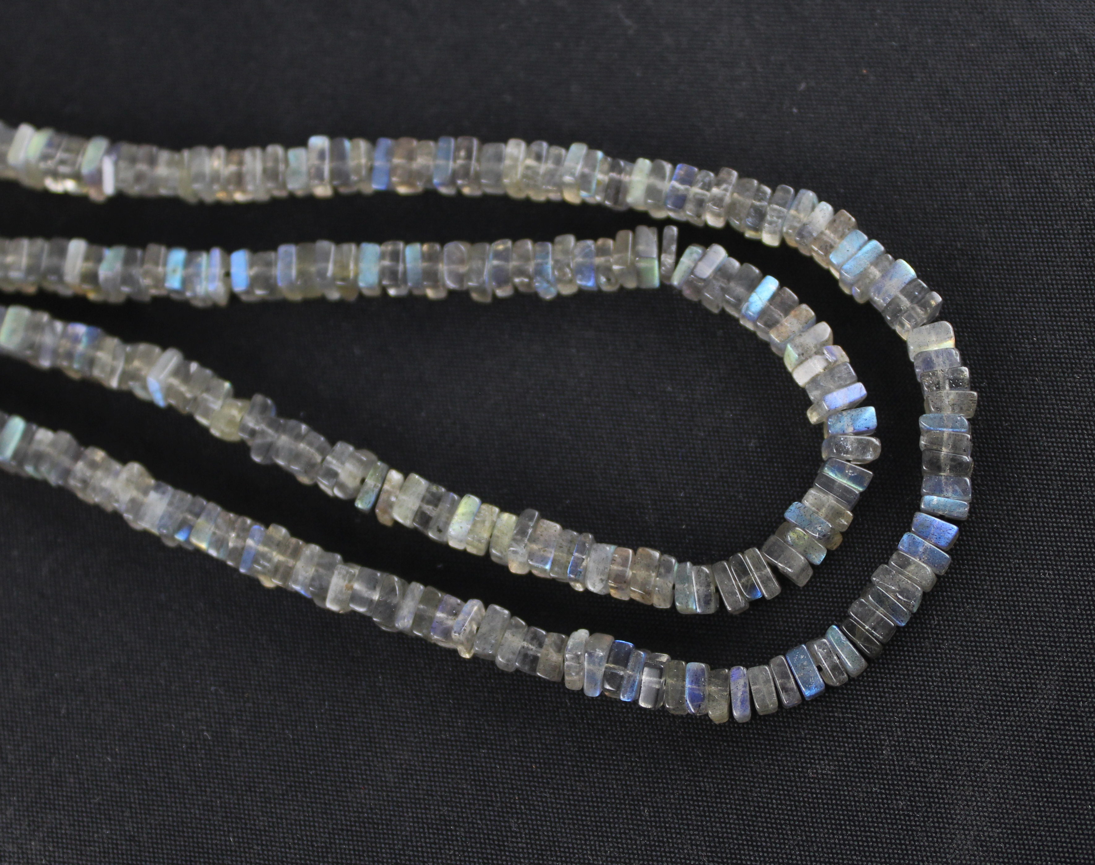 Labradorite Chowki Beads