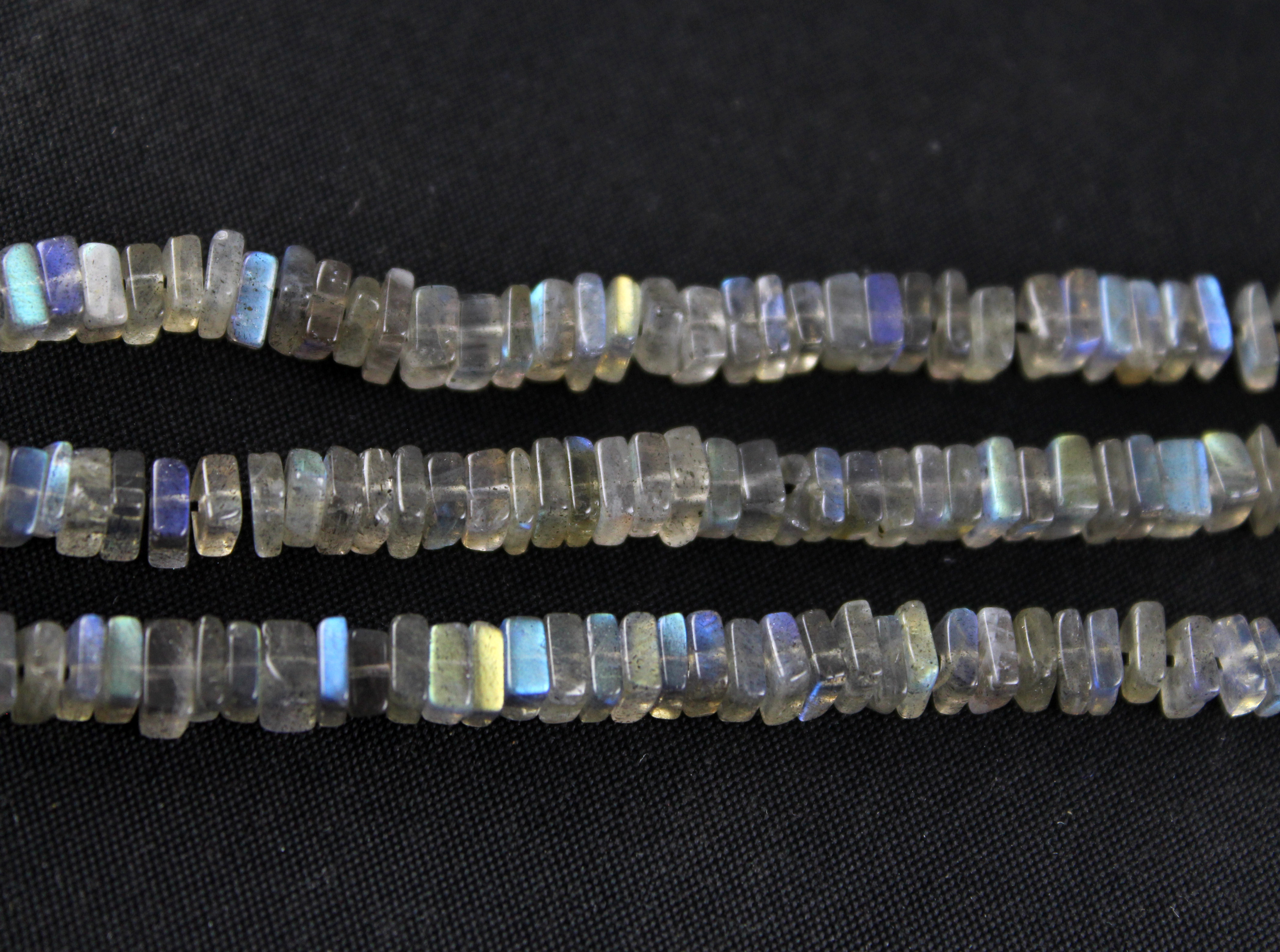 Labradorite Chowki Beads