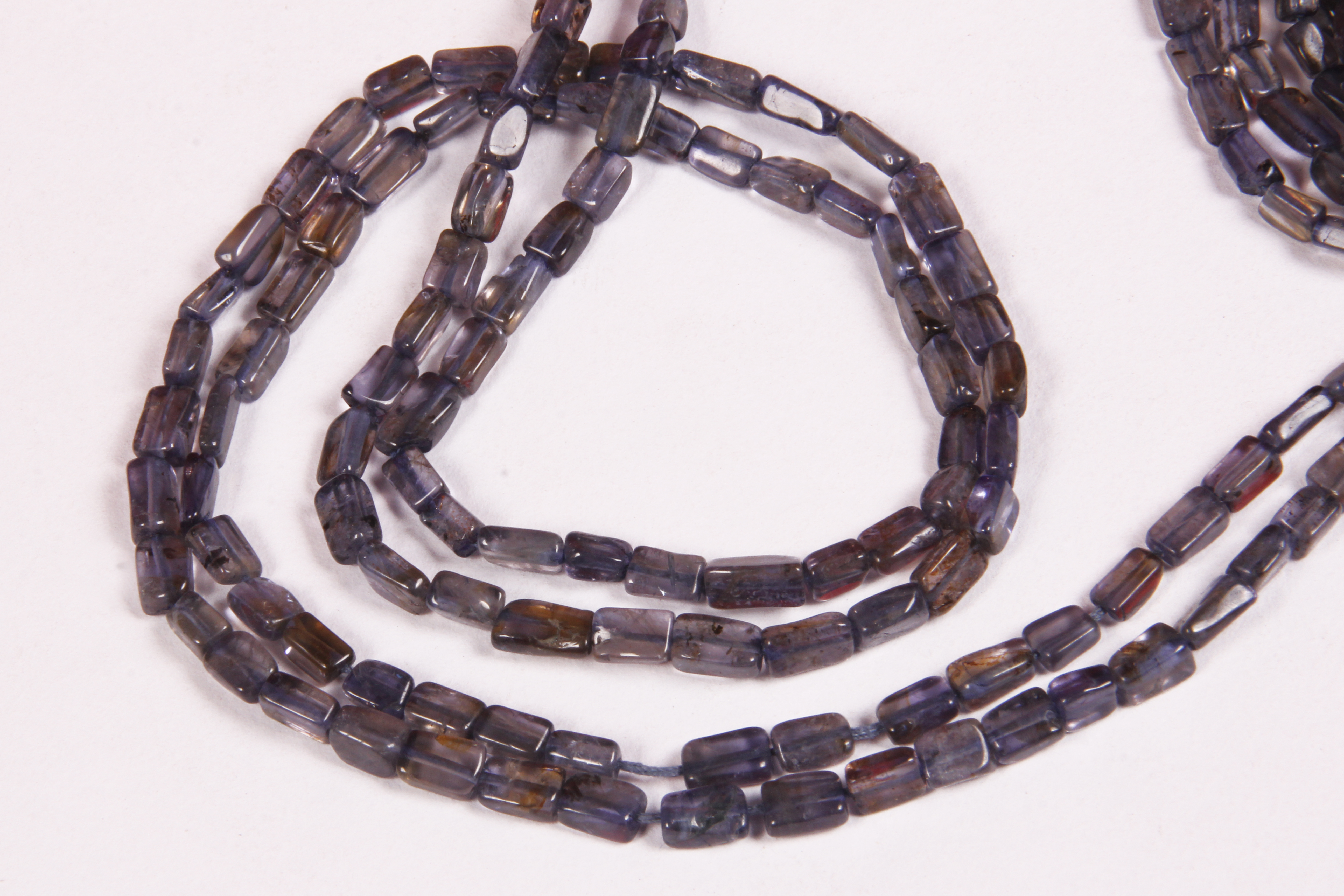 Iolite Square Beads