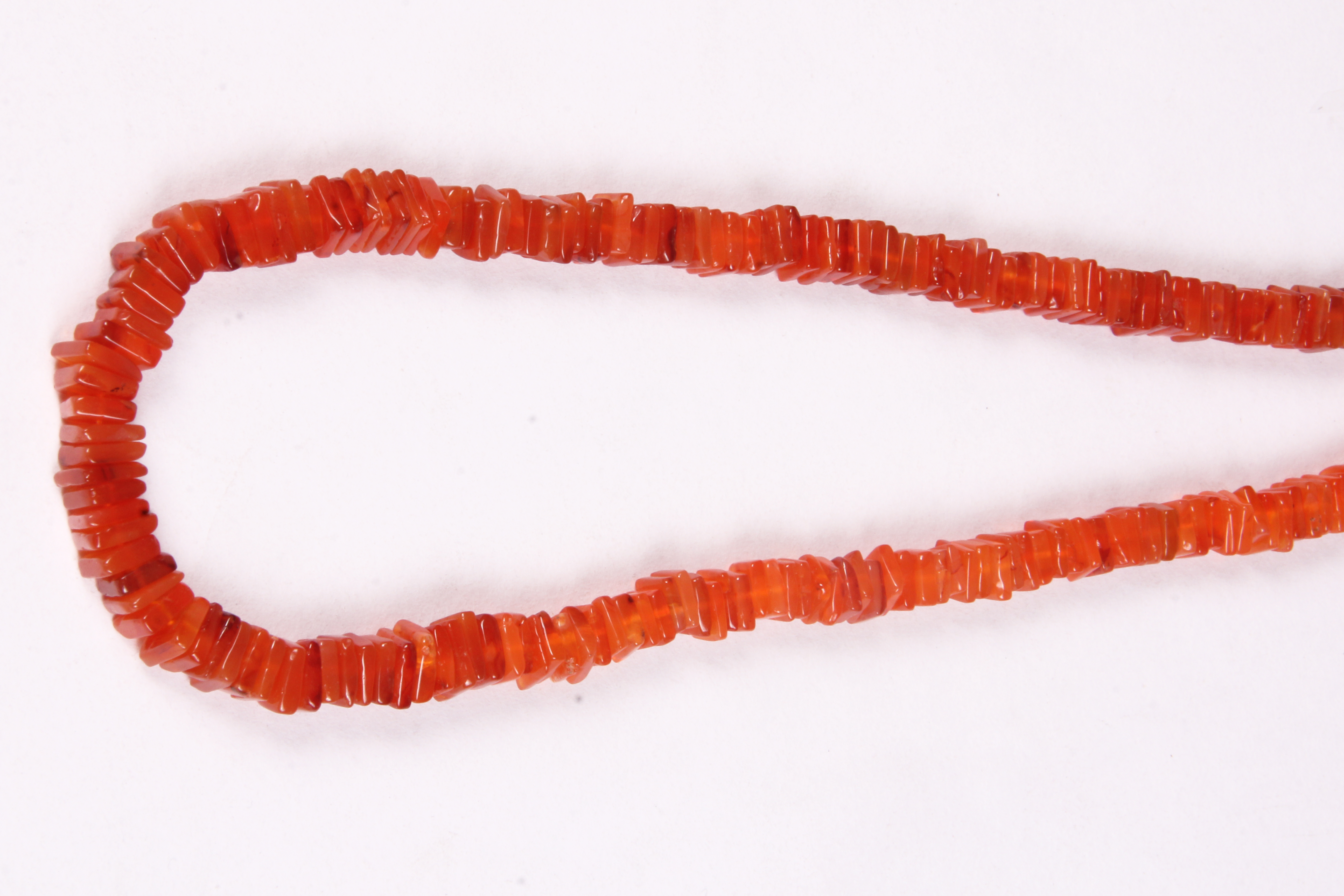 Carnelian Square Beads