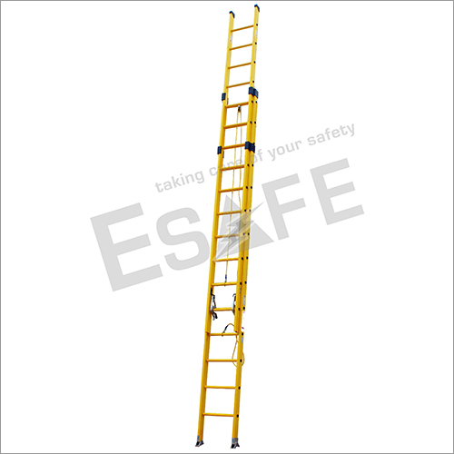 Fibre Glass Wall Support Extension Ladder - Material: Frp
