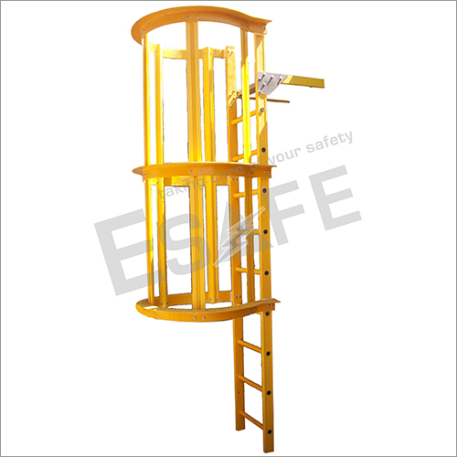 Fibre Glass Cage Ladder - Usage: Industrial