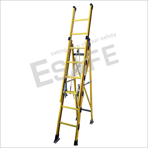 E-Safe Fibre Glass Self Support Extention Ladder - Size: 32Mm