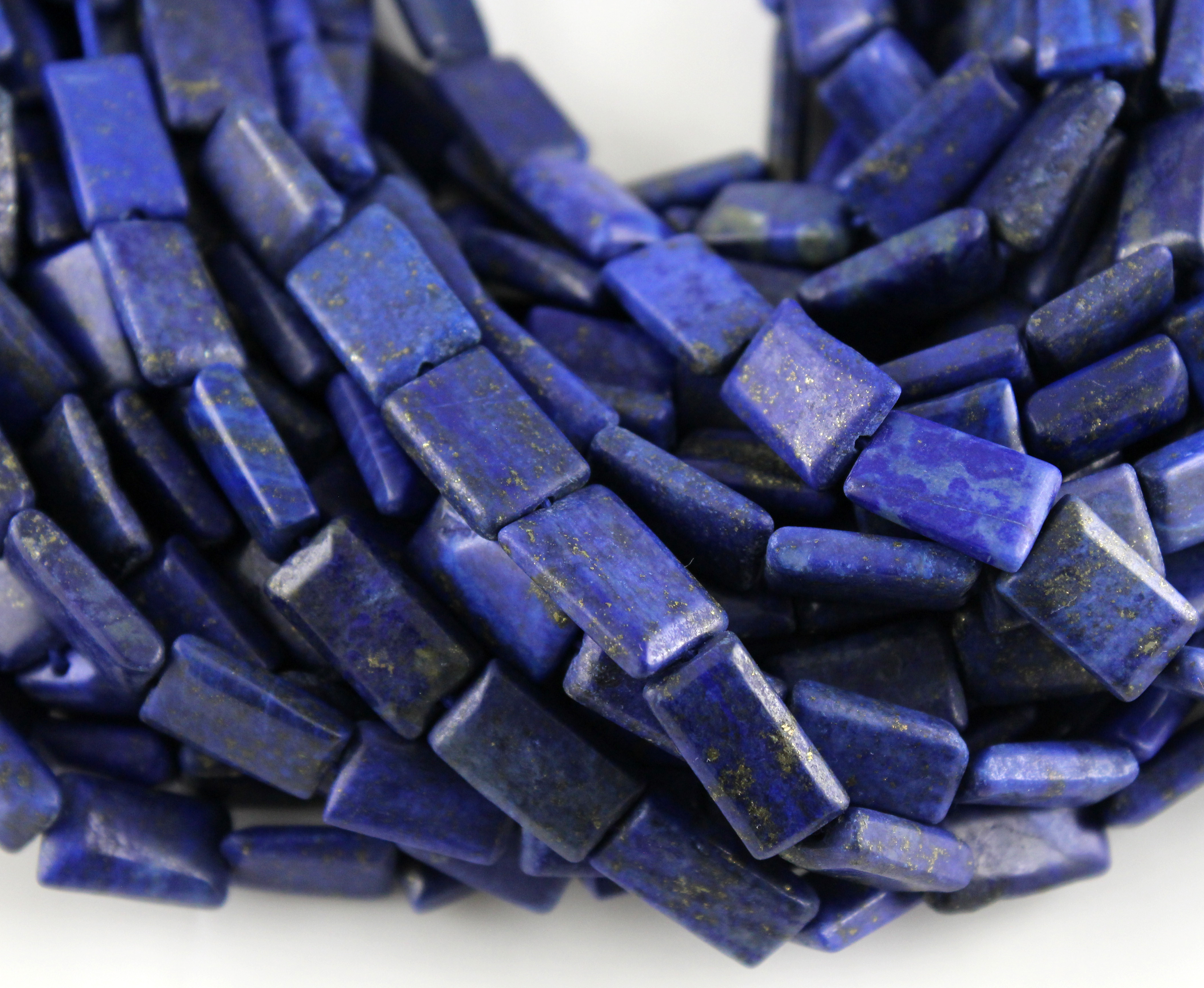 Lapis Lazuli Plain Square Beads