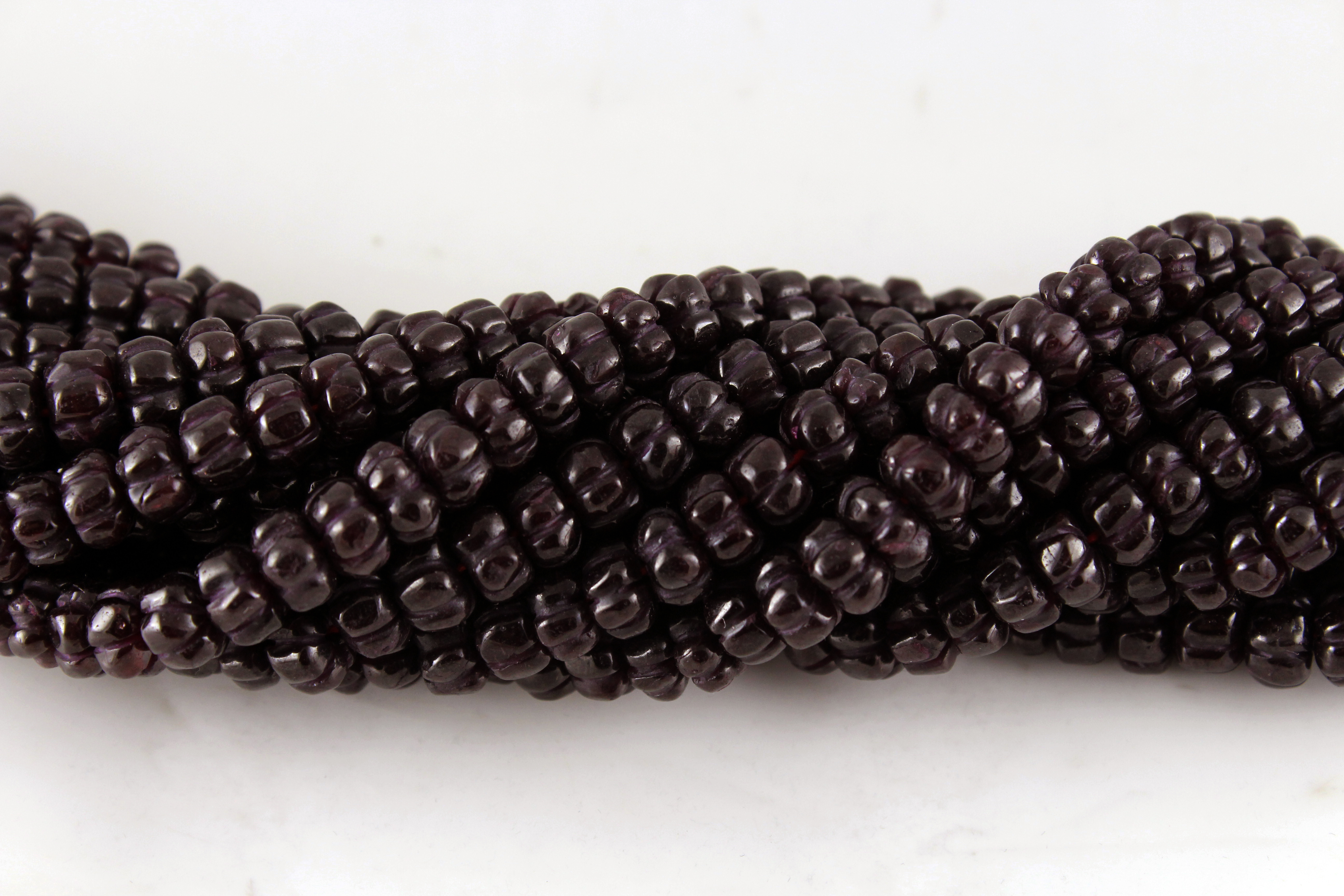 Garnet Carving Beads