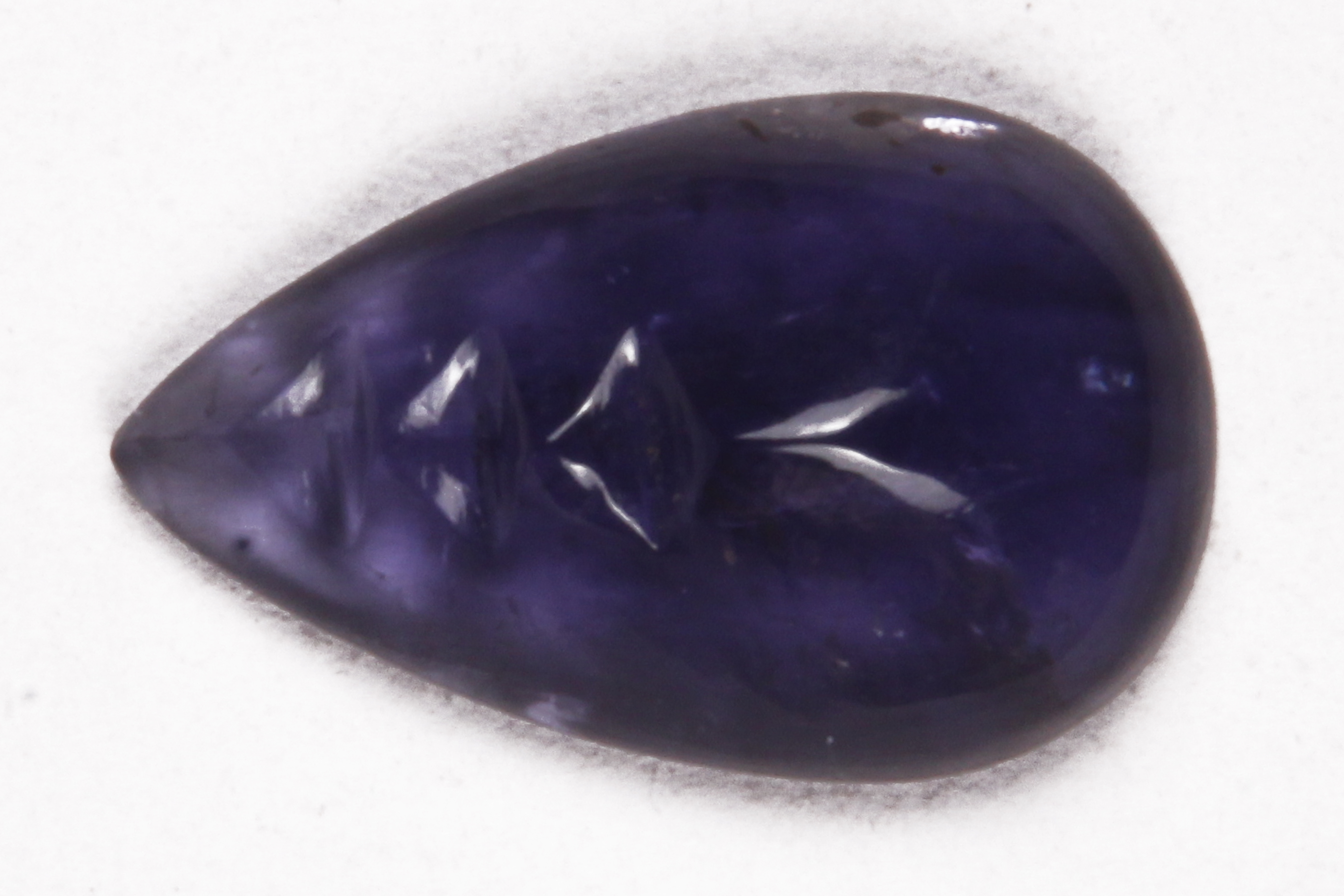 Iolite Carving Gemstone