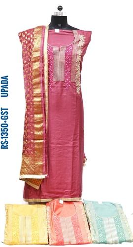 Indian Upada Fabric Suit