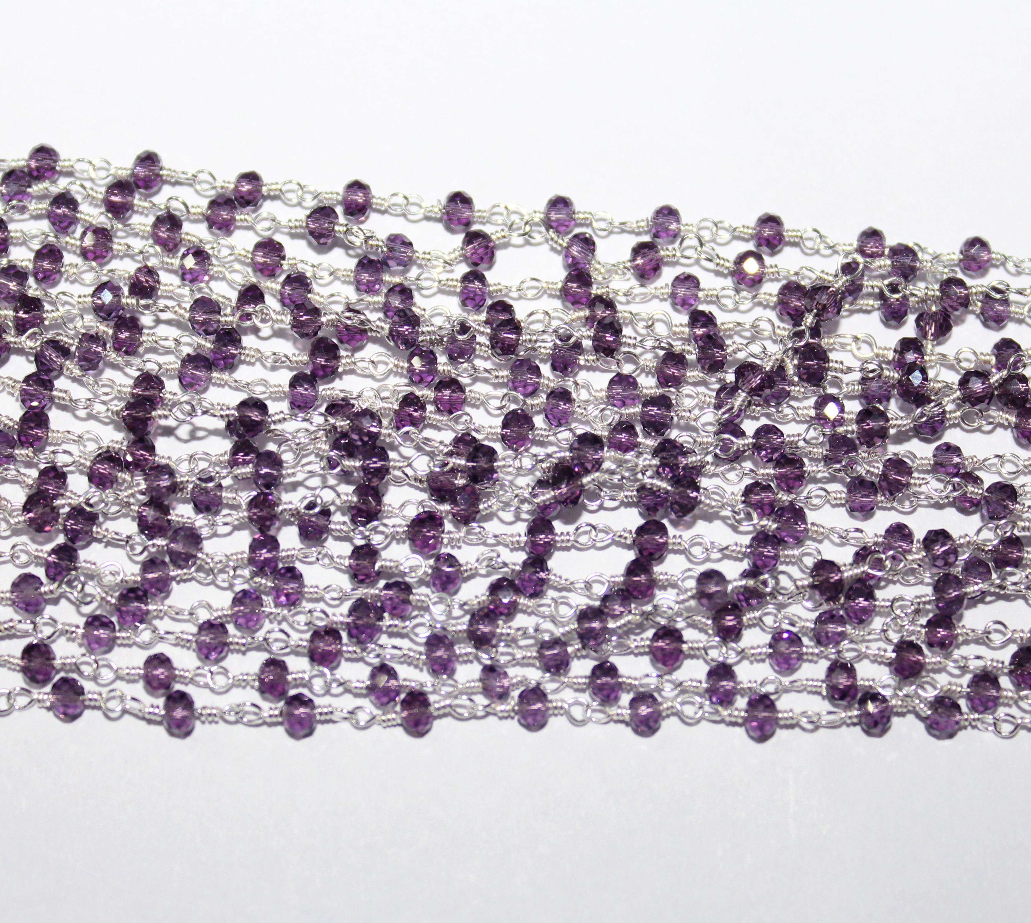 Amethyst Chain Connectors