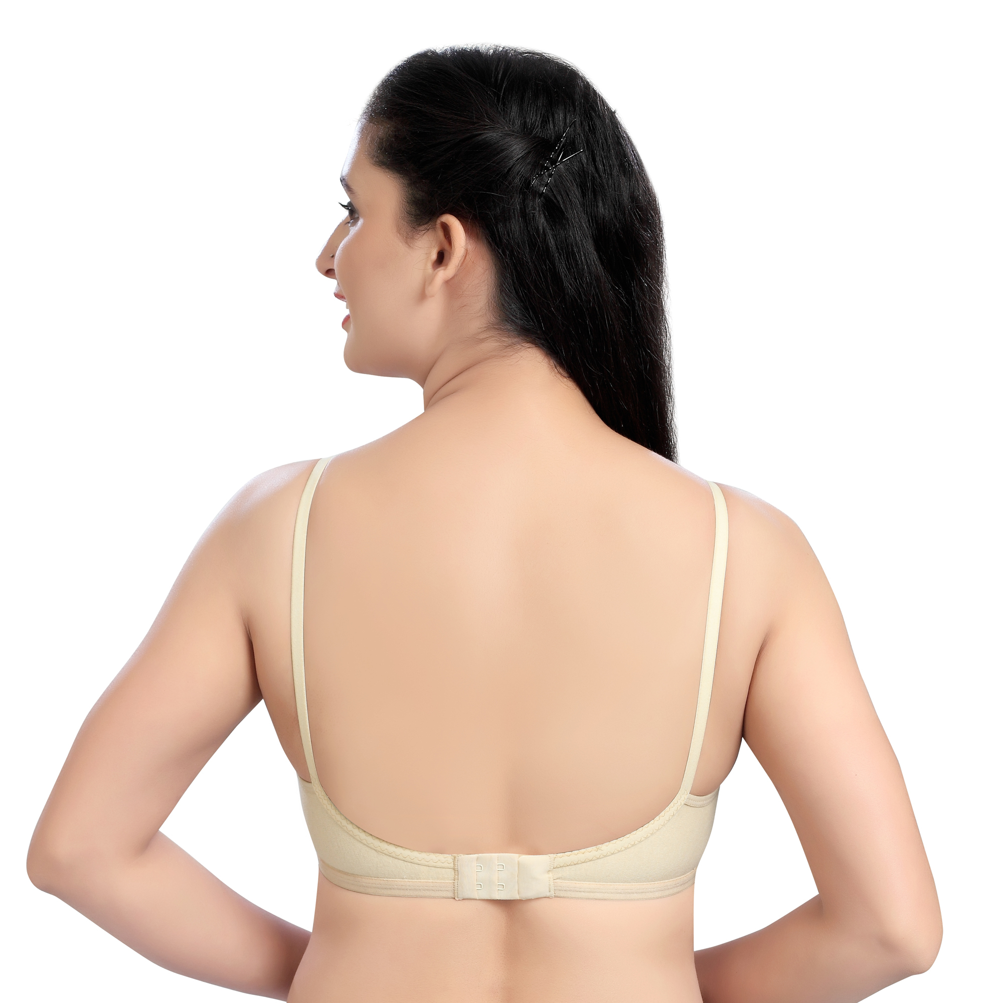 Super Supporter Bra - Cotton Fabric, Size 30-40 Inch | Underwired Design For Optimal Support, Plain Pattern Ideal For Everyday Wear