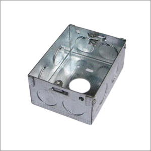 GI Electrical Modular Box - Galvanized Iron, Various Standard Sizes | Anti-Corrosive Finish, Shock Proof, Easy Installation, Residential & Commercial Use