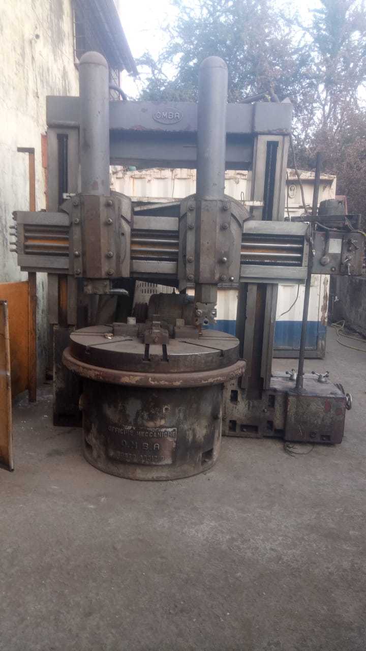 Vertical Turret Lathe - Cast Iron, 1200mm Dia X 1400mm Swing Dia X 1100mm Height, Mechanical With 12 Turret Stations And Dro