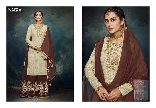 6 New Stylish Plazzo Salwar Suits