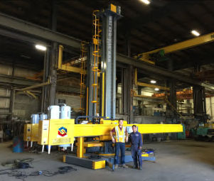 Circular Seam Welding Manipulator (Submerged Arc Welding)