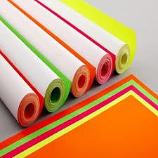 Fluorescent Paper - Premium Quality, Bright Neon Colors For Eye-catching Displays And Creative Projects