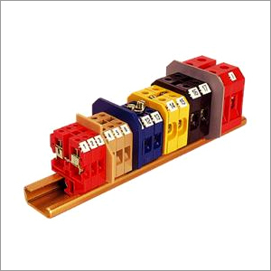 टर्मिनल स्क्रू क्लैंप के माध्यम से फीड करें