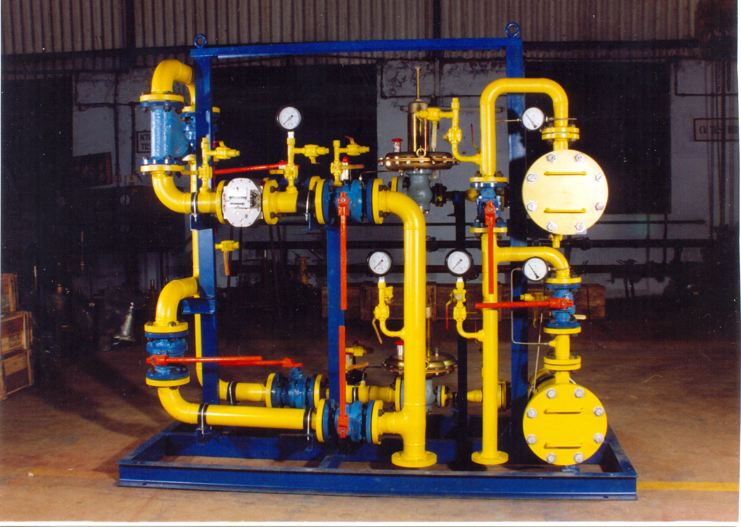 Metering Regulating Skids / Industrial Pressure Regulating Skids