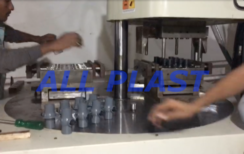 Low Noise Pipe Fittings Rotary Injection Mouding Machine