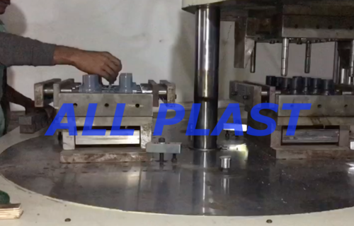 Low Noise Pipe Fittings Rotary Injection Mouding Machine