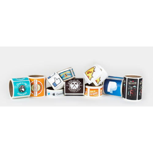 Multi Color Roll Labels
