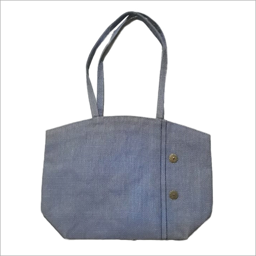 Stylish Beach Plain Jute Bag
