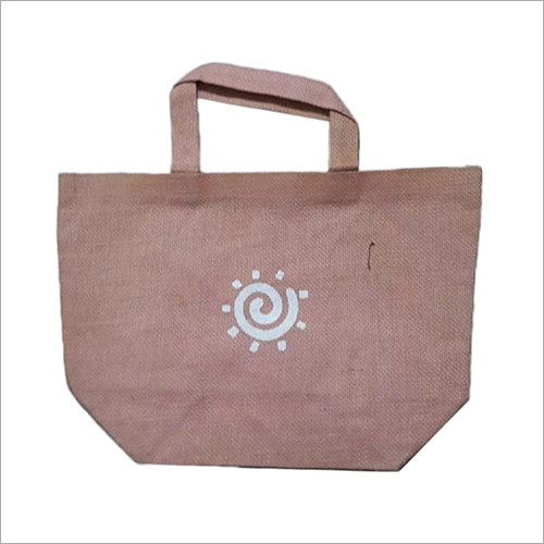कस्टम लोगो प्रिंटेड जूट बैग
