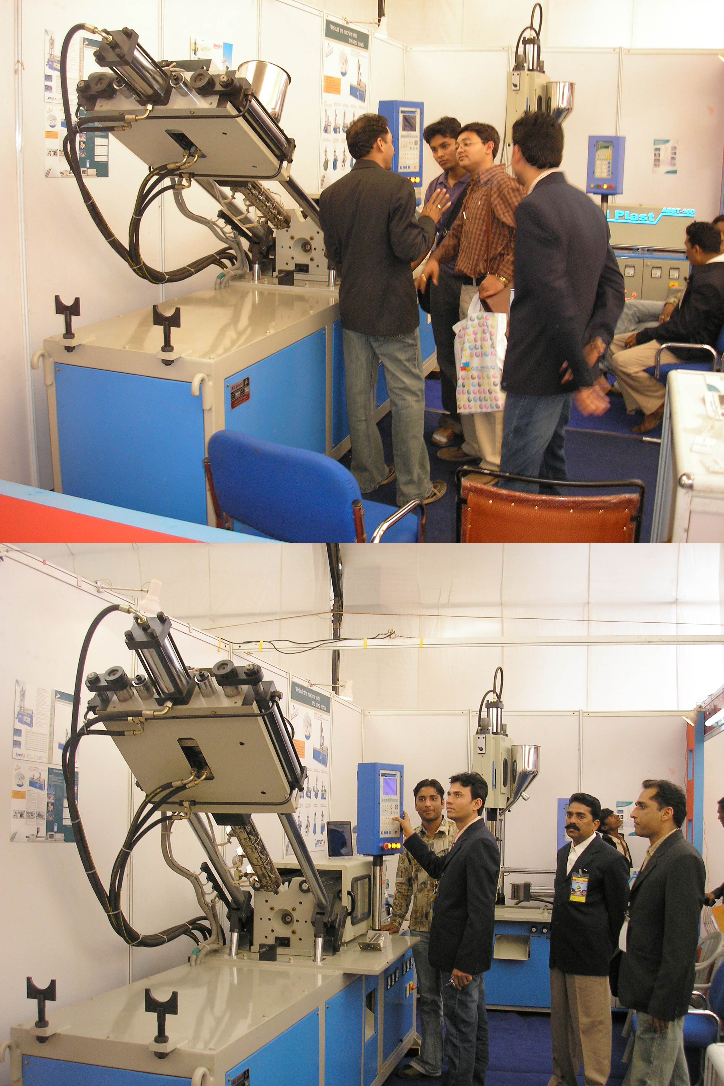 Abst-vh-series Vertical Cum Horizontal Injection Moulding Machine