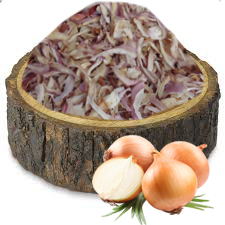 Dehydrated Pink Onion Kibble / Flakes - A Grade Quality, Pink Color, 2 Years Shelf Life | Chopped, Dried, Raw Processing, Trust Seal Certified