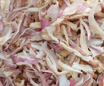 Dehydrated Pink Onion Kibble / Flakes - A Grade Quality, Pink Color, 2 Years Shelf Life | Chopped, Dried, Raw Processing, Trust Seal Certified