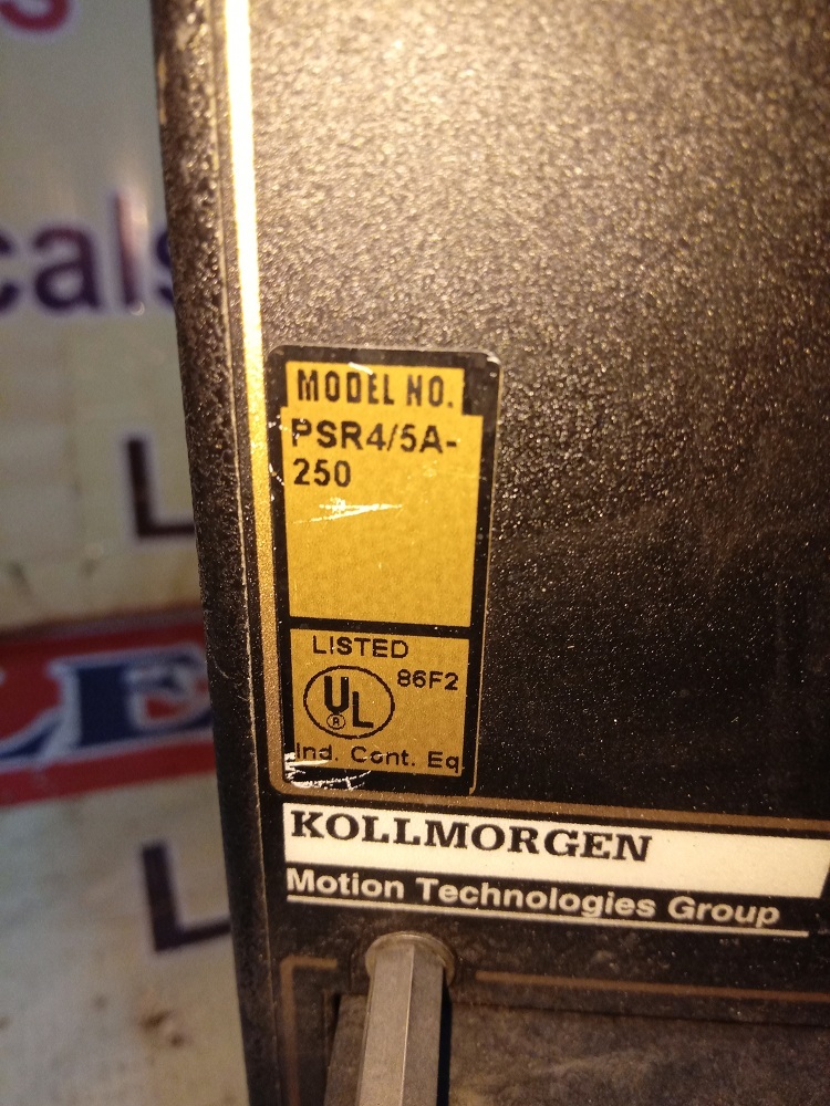 Kollmorgen Servo Drive Psr4/5a-250