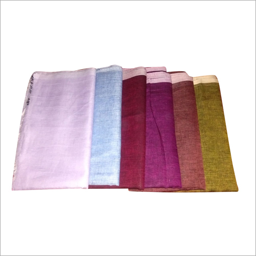 मल्टीकलर लेडीज़ प्लेन साड़ी