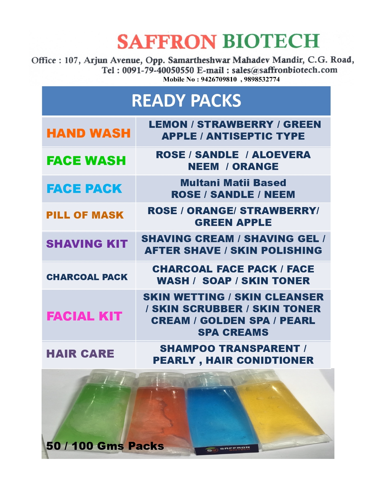 Face Wash Gel