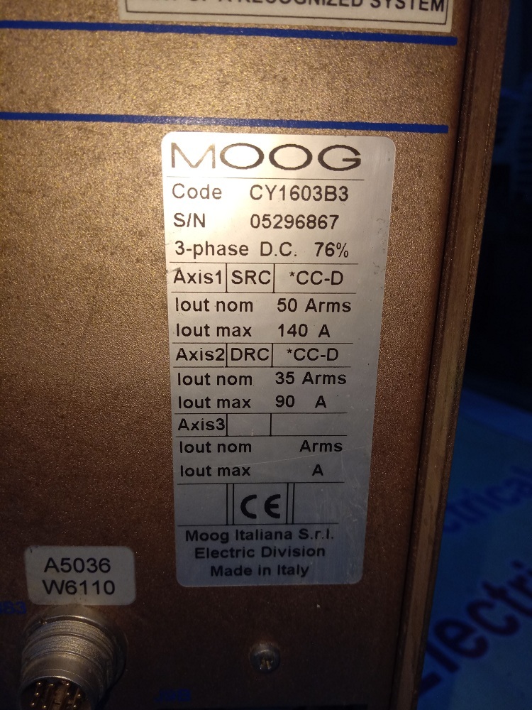 Moog Servo Drive Cy1603b3