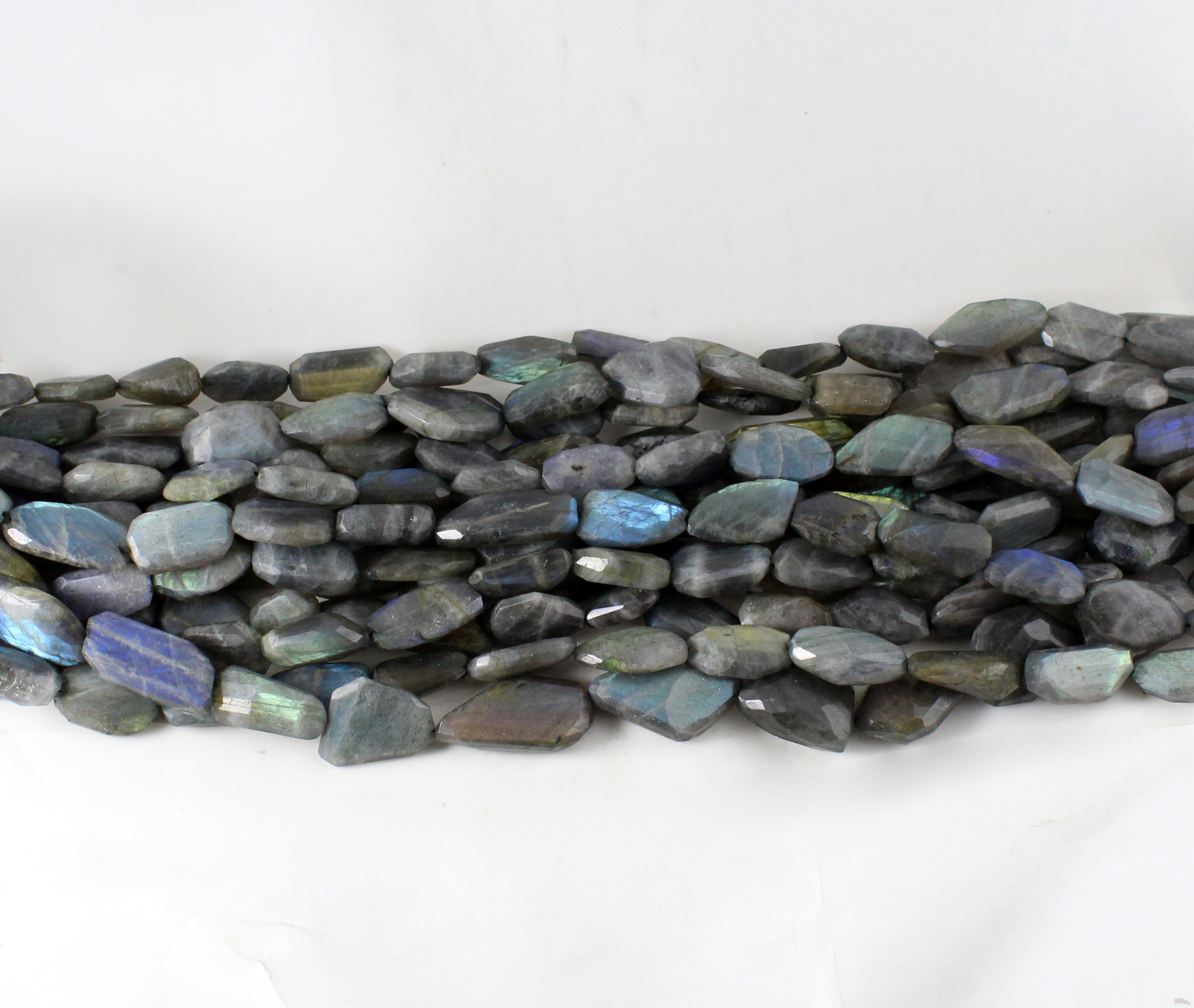 Labradorite Nuggets Beads