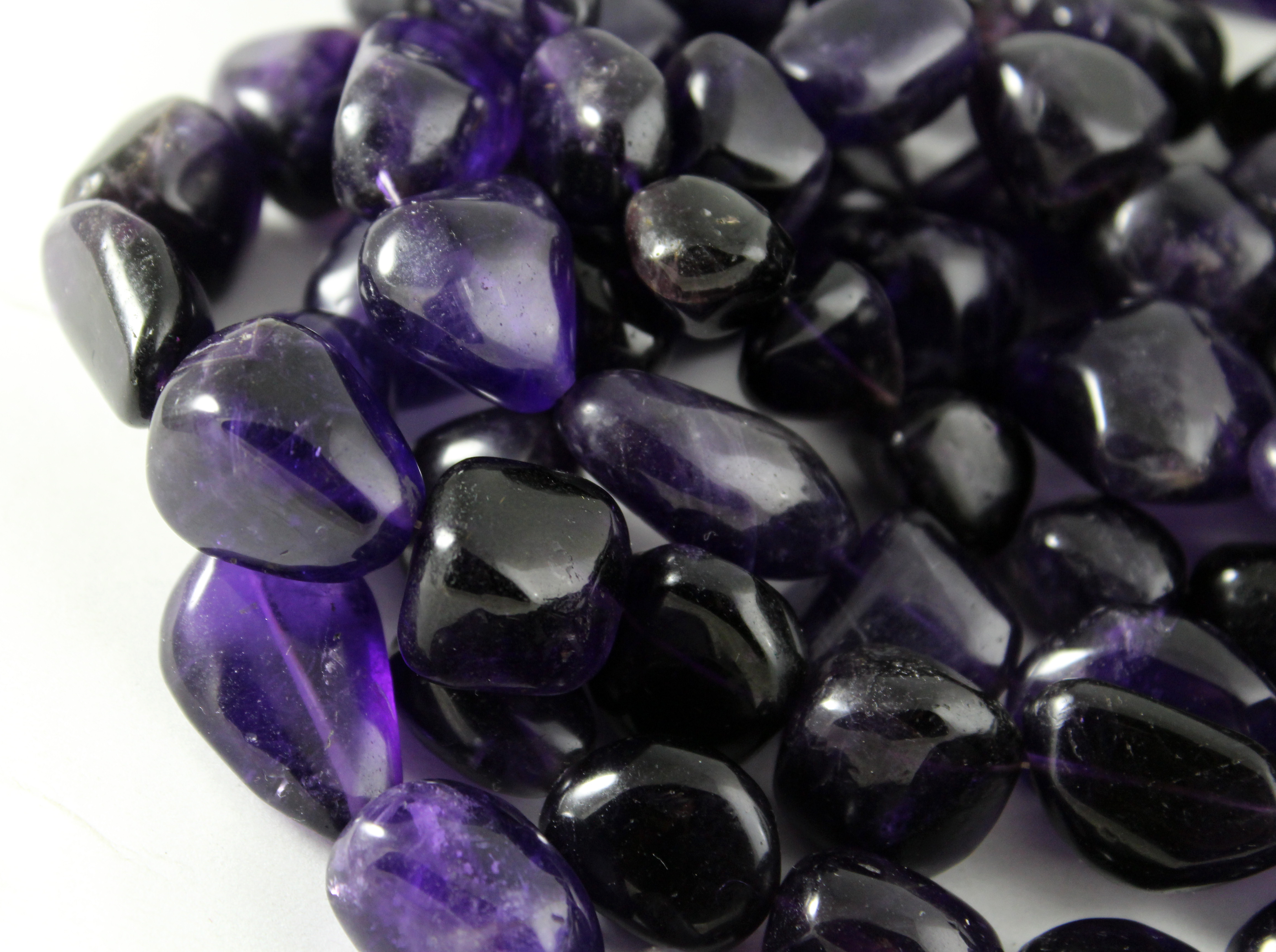 Amethyst Smooth Nugget Beads