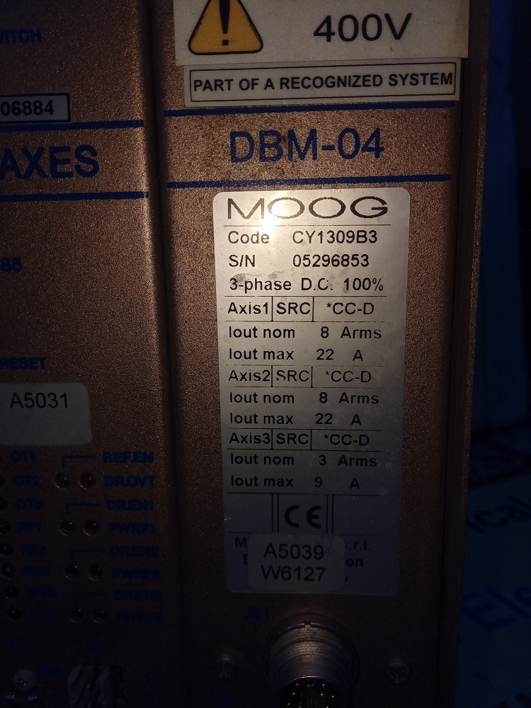 Moog Servo Drive Cy1309b3