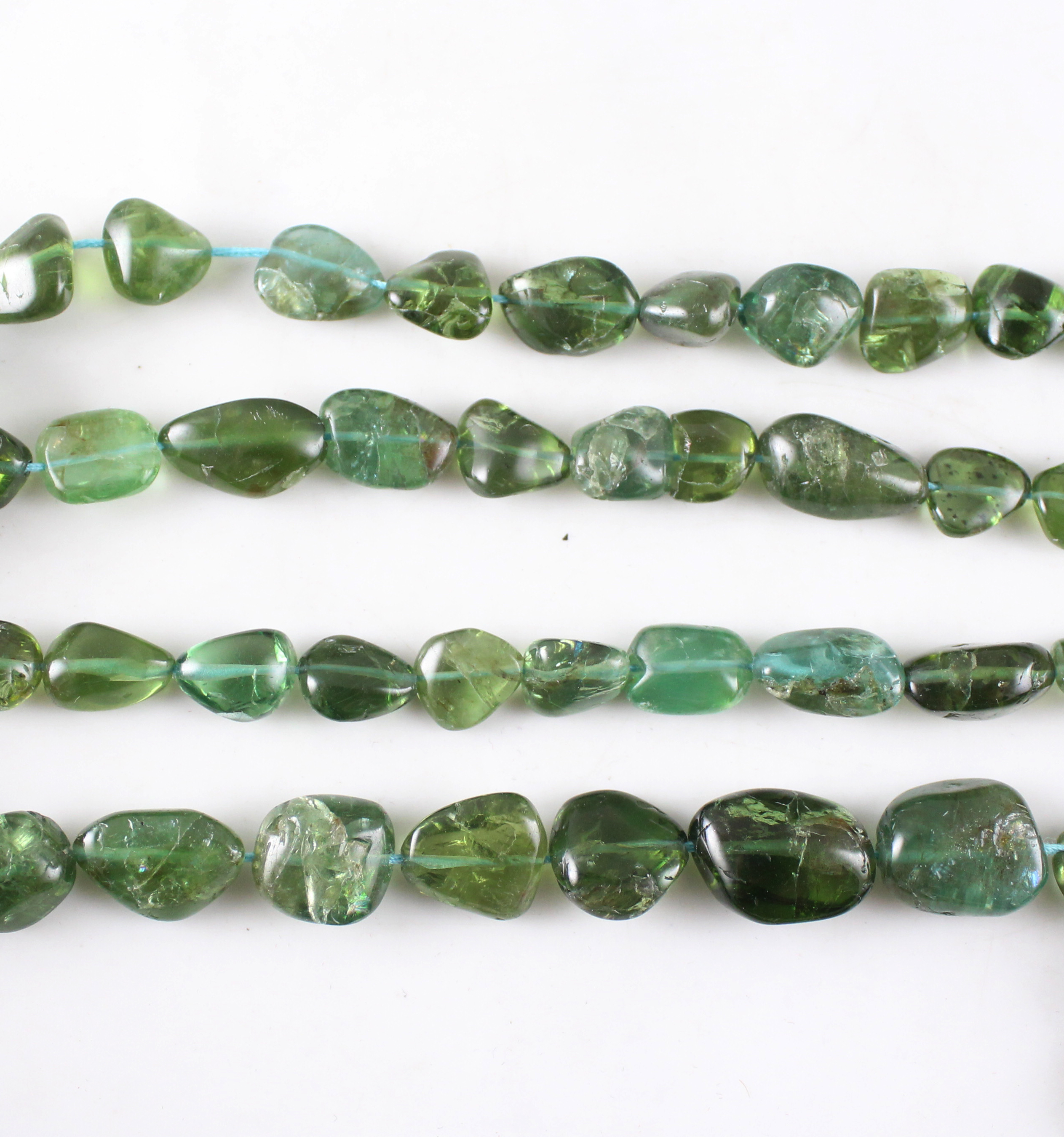 Apatite Nugget Beads