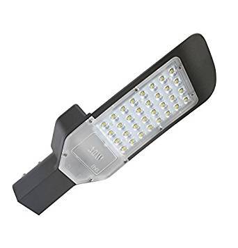 Ajivin Power Street Light - Aluminum Build, 6500k Color Temperature | Energy-efficient, Optic Lenses For Wider Light Dispersion