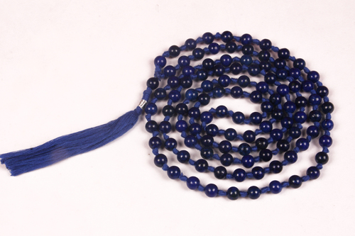 लापीस लाजुली प्रार्थना मोती