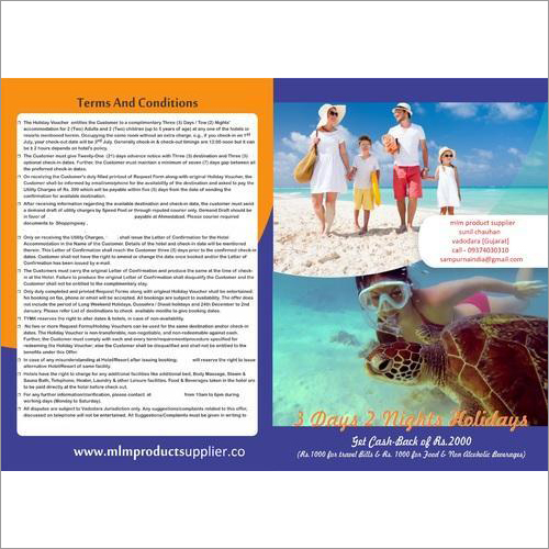 Family Holiday Vouchers For MLM