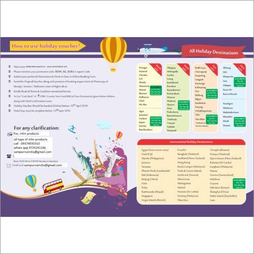 Holiday Club Membership Vouchers For MLM