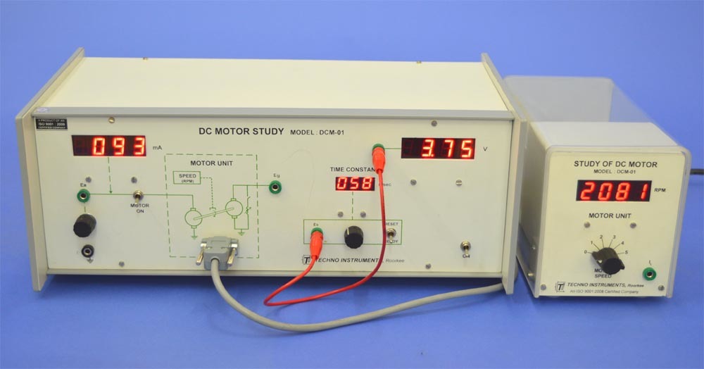 Control Lab Trainer Dc Motor Study, Dcm-01
