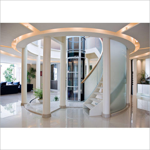 Home Elevator - Steel Structure, 2.5m x 2.5m Dimensions | 1000 kg Capacity, 0.5 m/s Speed, Microprocessor Control, Safety Features Included